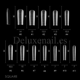 Dual Form Square D11 DE LA RO, 120 uds