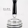 Top no UV filtres Dark, sin pegajosidad sin UV filtros, 15 ml
