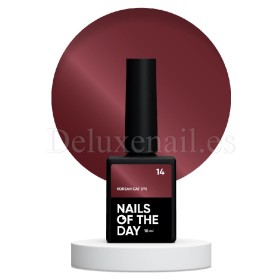 Esmalte permanente Korean cat eye 14 NAILSOFTHEDAY, Rojo, 10 ml