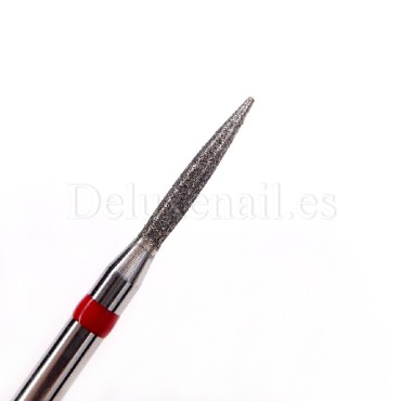 Fresa Roja Llama, Ø1.8 mm, F105, grano suave, Dark