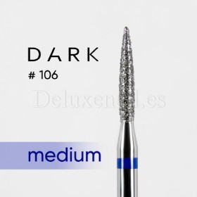 Fresa Azul Llama, Ø1.8 mm, F106, grano medio, Dark