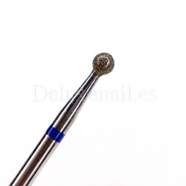 Fresa Azul Bola, Ø3 mm, F112, grano medio, Dark