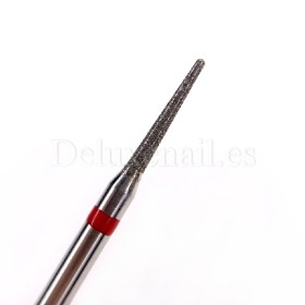 Fresa Roja Aguja, Ø1.6 mm, F121, grano suave, Dark