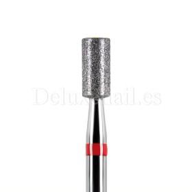 Fresa Roja Cilindro, Ø3.2 mm, F126, grano suave, Dark