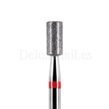 Fresa Roja Cilindro, Ø3.2 mm, F126, grano suave, Dark