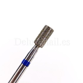 Fresa Azul Cilindro, Ø3.2 mm, F127, grano medio, Dark