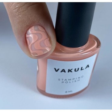 Esmalte Stamping Vakula 27, Melocotón, 8 ml
