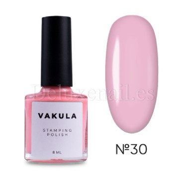 Esmalte Stamping Vakula 30, Rosa, 8 ml