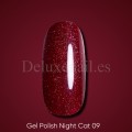 Dark gel polish Night Cat 09, 6 ml