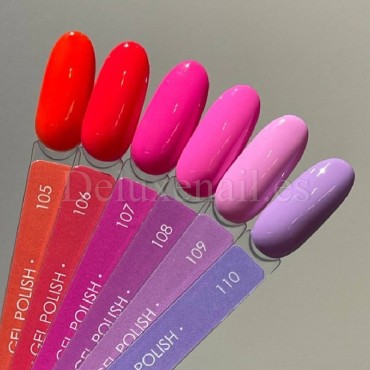 Esmalte Permanente Dark 105, Coral neón, 10 ml