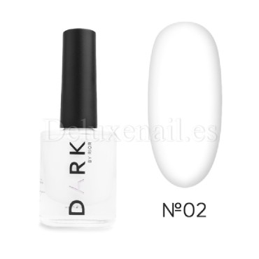 Esmalte con pegajosidad Stamping Dark 02, Blanco, 10 ml