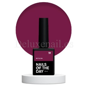 Bottle Gel con pincel 19 NAILSOFTHEDAY, 10 ml