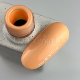 Esmalte Permanente Let’s special Sunrise NAILSOFTHEDAY, Amarillo anaranjado, 10 ml