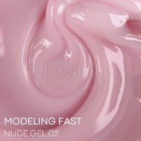 Fast Nude Gel 02 Amokey, gel constructor de color, 15 gr