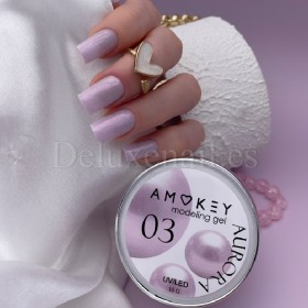 Gel Aurora 03 Amokey, gel constructor de color, 15 gr