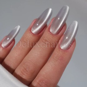 Esmalte permanente Silk Cat 10 Easy, Plata, 7,5 ml