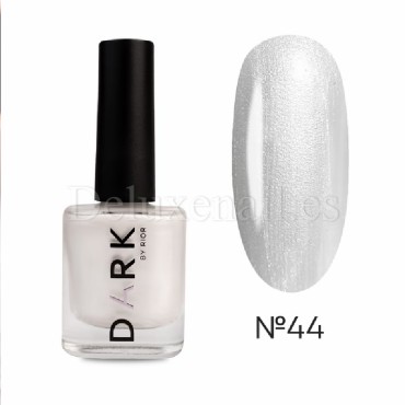 Esmalte Stamping Dark 44, Blanco Metalizado, 10 ml