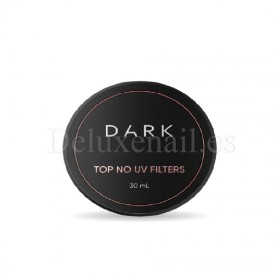 Top no UV filtres Dark, sin pegajosidad sin UV filtros, 30 ml