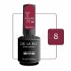 Esmalte Permanente Town Red 08 DE LA RO, 12 ml