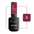 Esmalte Permanente Town Red 08 DE LA RO, 12 ml