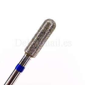 Fresa Azul Cilindro redondeado, Ø4 mm, F118, grano medio, Dark
