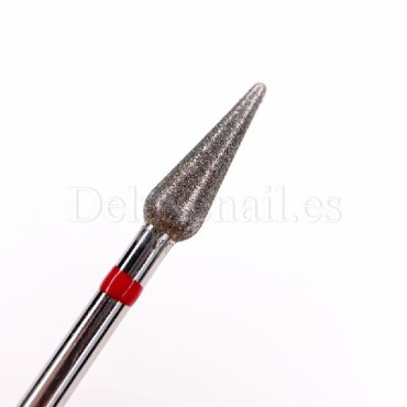 Fresa Roja Gota, Ø4.2 mm, F119, grano suave, Dark