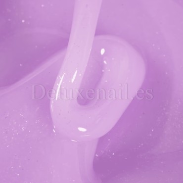 Gel constructor Dark Smart Builder Gel 33, Violeta claro con micro brillo, 15 ml