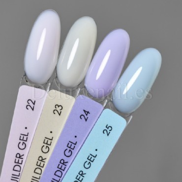 Gel constructor Dark Smart Builder Gel 24, Violeta pastel, 15 ml