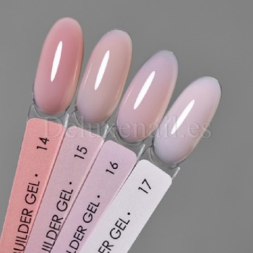 Gel constructor Dark Smart Builder Gel 15, Beige rosado muy claro, 30 ml