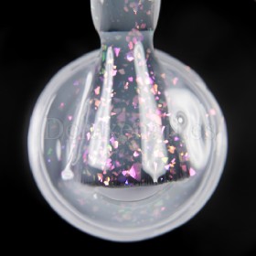 Base Camuflaje Dark Potal 24, Blanco lechoso traslúcido con foil ópalo multicolor, 15 ml