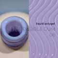 Liquid Polygel Bubble Gum 06 DE LA RO, polygel líquido de color lavanda pastel, 15 ml