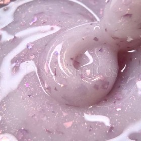 Gel Medium Potal Gel 02 Dark, Rosa Lechoso con foil rosa, 15 ml