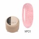 Gel Medium Potal Gel 01 Dark, Rosa con foil rosa, 15 ml