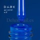 Gel Polish 027 DARK, esmalte semipermanente azul intenso, 10 ml