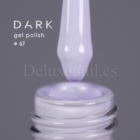 Gel Polish 067 DARK, esmalte semipermanente lavanda azulada, 10 ml
