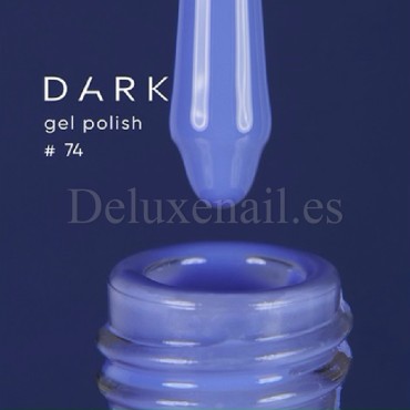 Esmalte Permanente Dark 74, Azul, 10 ml
