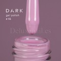 Gel Polish 093 DARK, esmalte semipermanente rosa violeta claro, 10 ml