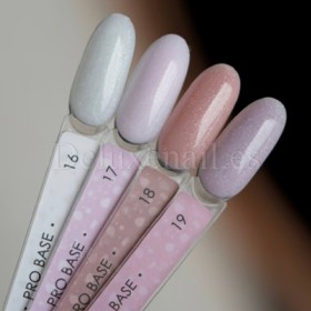 Pro Base Camuflaje Dark 19, Violeta con micro brillo, 30 ml