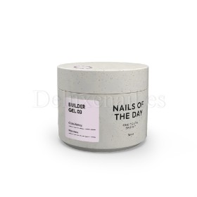 Builder Gel 03 NAILSOFTHEDAY, gel constructor rosa claro, 30 ml