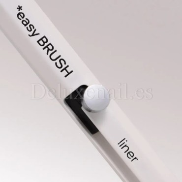 Pincel fino para nail art de pelo sintético Liner Easy, 10 mm