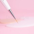 Pincel fino para nail art de pelo sintético Liner Easy, 10 mm