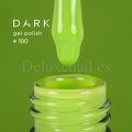 Esmalte Permanente Dark 100, Verde claro neón, 10 ml