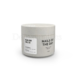 Builder Gel 02 NAILSOFTHEDAY, gel constructor blanco lechoso, 30 ml