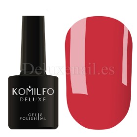 Esmalte Permanente Komilfo D084, Rojo Frambuesa oscuro, 8 ml