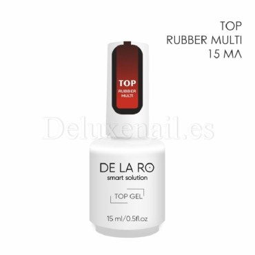 Top sin pegajosidad Rubber Multi no wipe DE LA RO, 15 ml