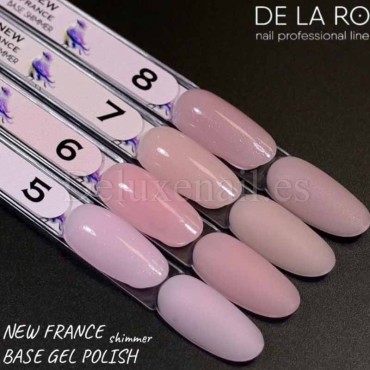 Base New France Shimmer 08 DE LA RO, 15 ml