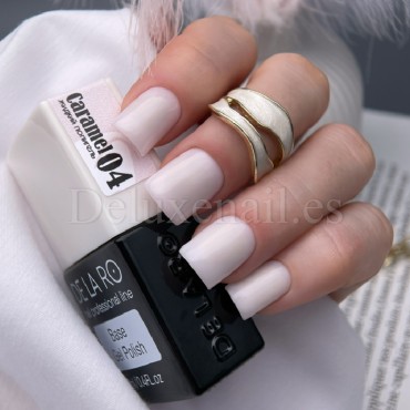 Liquid Polygel Caramel 04 DE LA RO, polygel líquido lila claro, 15 ml