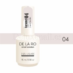 Liquid Polygel Caramel 04 DE LA RO, polygel líquido lila claro, 15 ml