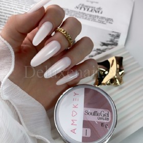 Souffle Gel 01 Amokey, gel constructor nude, 30 ml