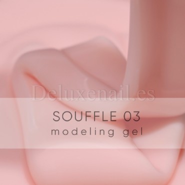 Souffle Gel 03 Amokey, gel constructor beige claro, 30 ml
